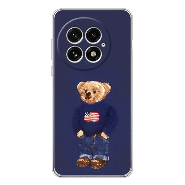 Чехол с рисунком «Мишка USA» для OnePlus 13