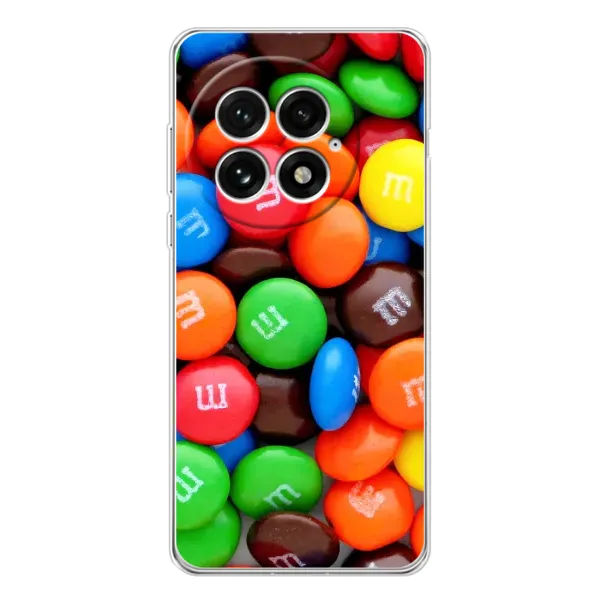 Чехол с рисунком «Разноцветные M&M'S» для OnePlus 13 Чехол с рисунком «Разноцветные M&M'S» для OnePlus 13