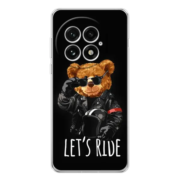 Чехол с рисунком «Модный Мишка» для OnePlus 13
