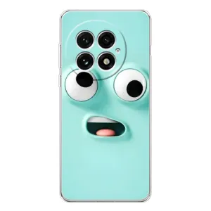 Силиконовые Чехлы (смешные стикеры) для OnePlus 13 (Забавное мятное лицо)