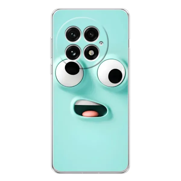 Чехол с рисунком «Забавное мятное лицо» для OnePlus 13 Чехол с рисунком «Забавное мятное лицо» для OnePlus 13
