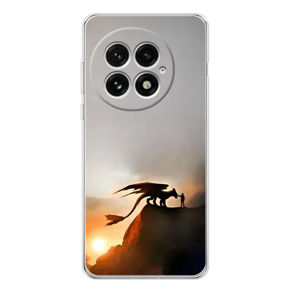 Чехол с рисунком «Мультиик Беззубик» для OnePlus 13