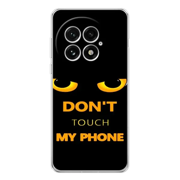 Чехол с рисунком «Не трогай мой телефон» для OnePlus 13 Чехол с рисунком «Не трогай мой телефон» для OnePlus 13
