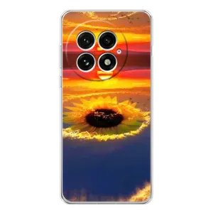 Чехлы с картинкой Подсолнухов для ВанПлас 13 (Небо подсолнух)