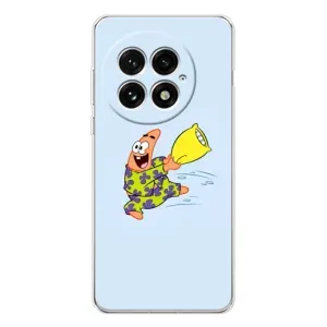 Чехлы с Патриком на OnePlus 13 (Патрик с подушкой)