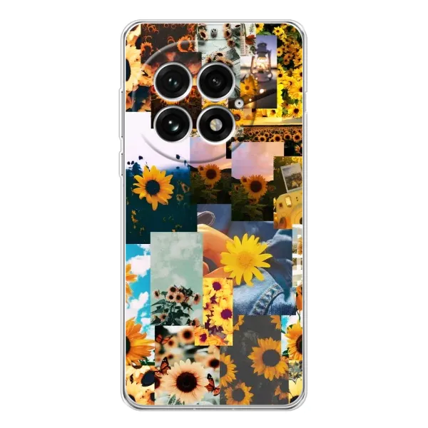 Чехол с рисунком «Подсолнуховый дизайн» для OnePlus 13 Чехол с рисунком «Подсолнуховый дизайн» для OnePlus 13