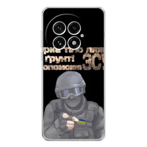 Чехол с рисунком «Поможет ЗСУ» для OnePlus 13