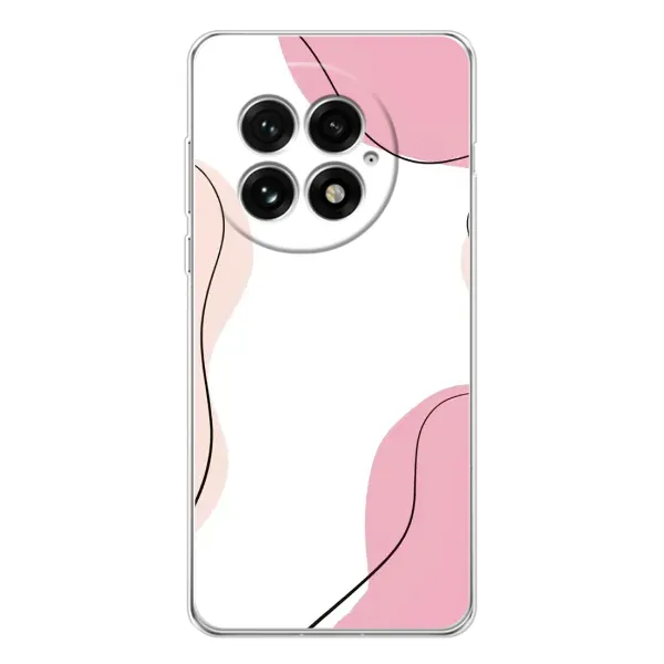 Чехол с рисунком «Розовый фон» для OnePlus 13 Чехол с рисунком «Розовый фон» для OnePlus 13