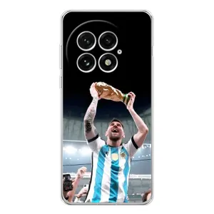 Чехол с рисунком «Счастливый Месси» для OnePlus 13