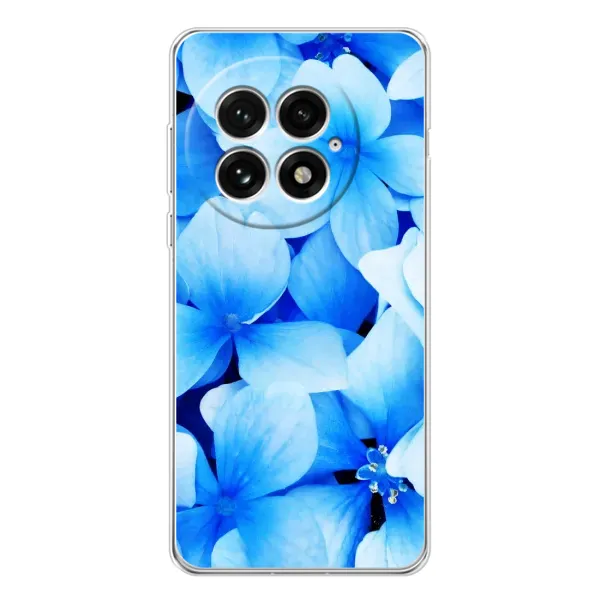 Чехол с рисунком «Синие цветы» для OnePlus 13 Чехол с рисунком «Синие цветы» для OnePlus 13