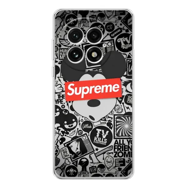 Чехол с рисунком «Supreme Маус» для OnePlus 13