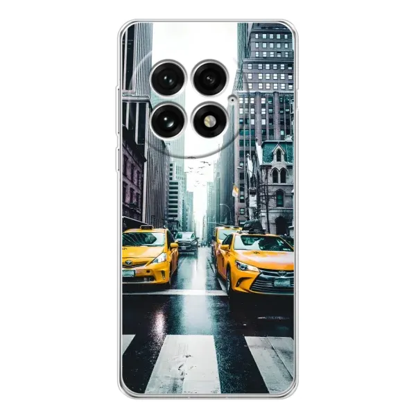 Чехол с рисунком «Такси» для OnePlus 13