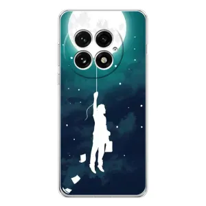 Чехол (ТПУ) с планетами на OnePlus 13 (To The moon)