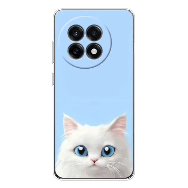 Чехол с рисунком «Белый кот» для OnePlus 13R Чехол с рисунком «Белый кот» для OnePlus 13R