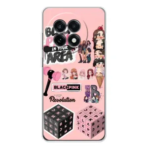 Чехлы с картинкой для OnePlus 13R (BLACK PINK коллаж)