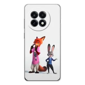 Силиконовый чехол с принтом Зоотрополіс для OnePlus 13R (Джуди и Ник)