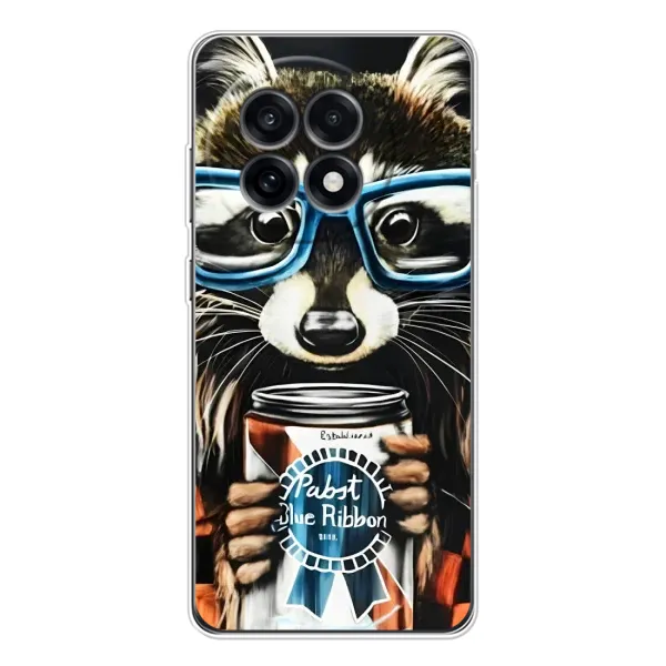 Чехол с рисунком «Енот в очках» для OnePlus 13R Чехол с рисунком «Енот в очках» для OnePlus 13R