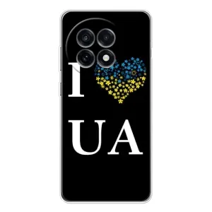 Силіконовий Чохол на OnePlus 13R (Я-Україна) (I Love UA)