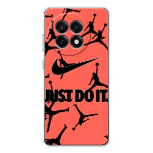 Силиконовый Чехол Nike Air Jordan на 13R (Just Do It)