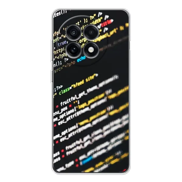 Чехол с рисунком «Код» для OnePlus 13R