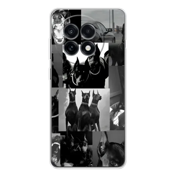 Чехол с рисунком «Коллаж Доберман» для OnePlus 13R Чехол с рисунком «Коллаж Доберман» для OnePlus 13R