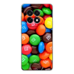 Чехол с изображением вкусной еды для OnePlus 13R (Разноцветные M&M'S)
