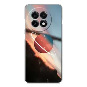 Чохол (ТПУ) з планетами на OnePlus 13R (Сатурн)