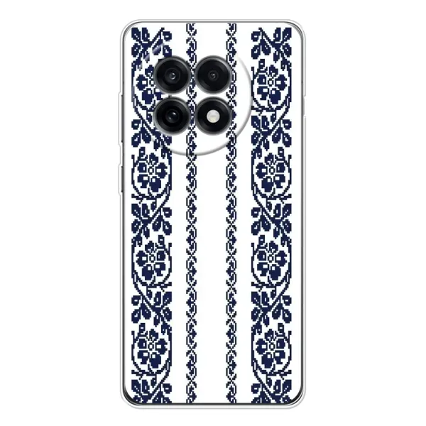 Чехол с рисунком «Синяя вышиванка» для OnePlus 13R Чехол с рисунком «Синяя вышиванка» для OnePlus 13R