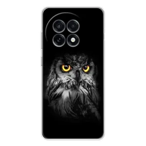 Чохли з принтом СОВИ для OnePlus 13R (Сова на чорному)