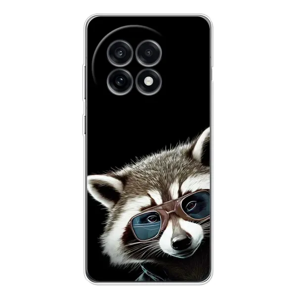 Чехол с рисунком «Стильный Енот» для OnePlus 13R Чехол с рисунком «Стильный Енот» для OnePlus 13R