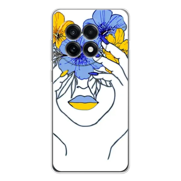 Чехол с рисунком «Украинка на всю голову» для OnePlus 13R Чехол с рисунком «Украинка на всю голову» для OnePlus 13R