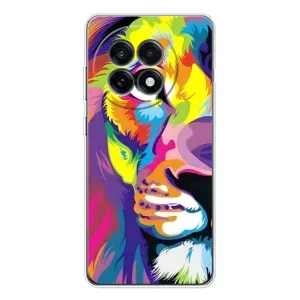 Чехол с картинкой на OnePlus 13R (Яркий Лев)