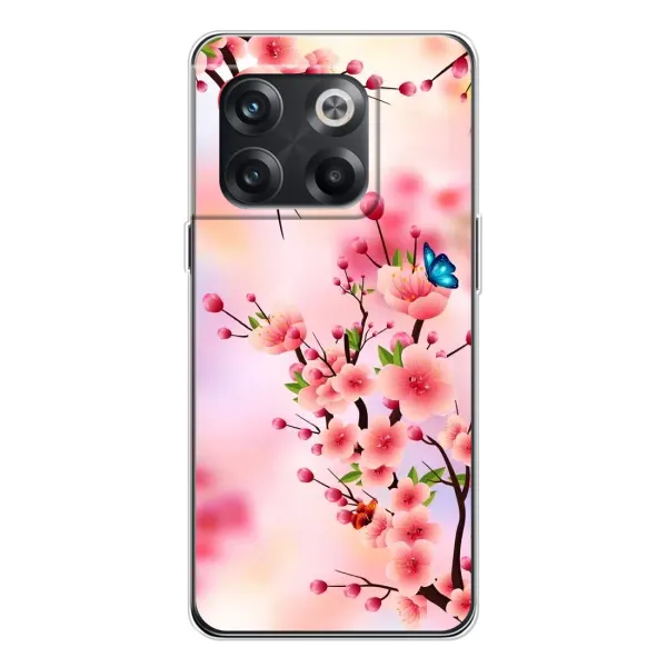 Чехол с рисунком «Бабочки на сакуре» для OnePlus 13s Чехол с рисунком «Бабочки на сакуре» для OnePlus 13s