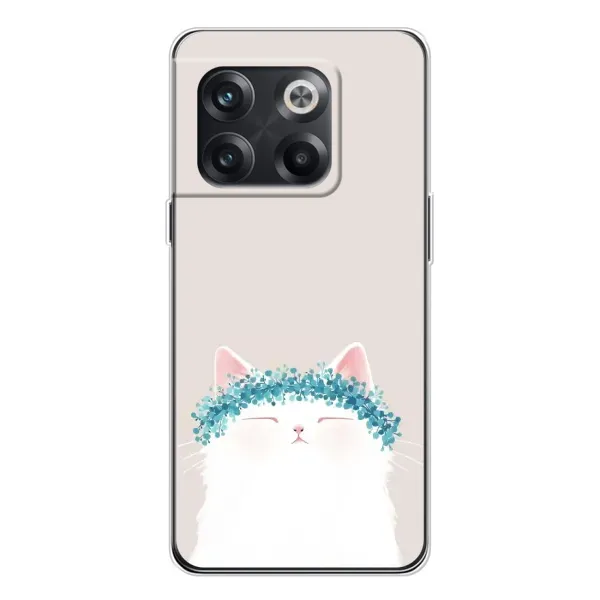 Чехол с рисунком «Белый котик» для OnePlus 13s Чехол с рисунком «Белый котик» для OnePlus 13s