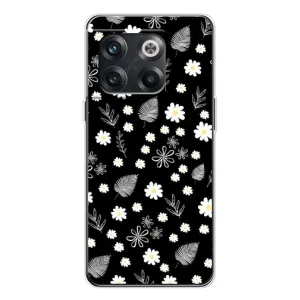 Чохли з тематикою "КВІТИ" на OnePlus 13s (цвітіння на чорному)