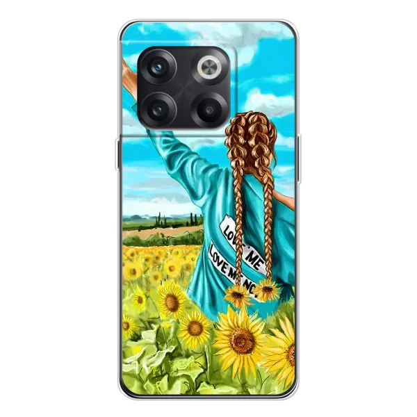 Чехол с рисунком «Девушка на поле» для OnePlus 13s