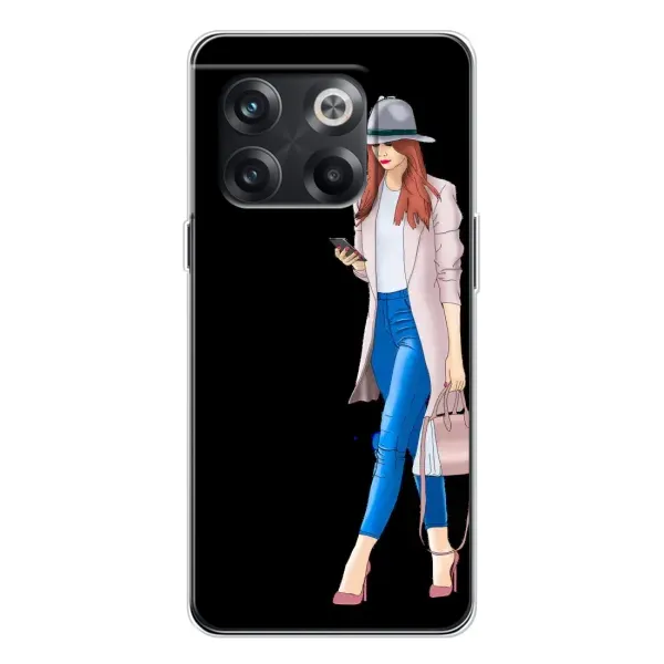 Чехол с рисунком «Девушка со смартфоном» для OnePlus 13s Чехол с рисунком «Девушка со смартфоном» для OnePlus 13s