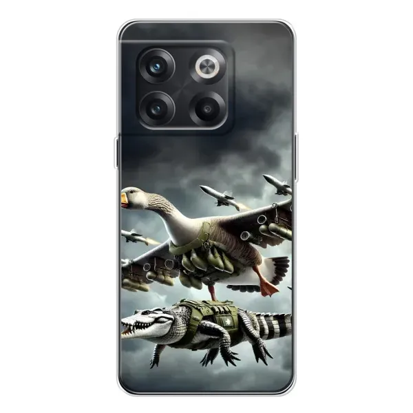 Чехол с рисунком «Гусини и крокодило» для OnePlus 13s Чехол с рисунком «Гусини и крокодило» для OnePlus 13s