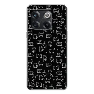 Чехол на тематику: Коты для OnePlus 13s (Котики на черном)