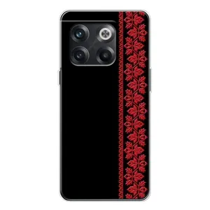 Силиконовый Чехол на OnePlus 13s (Красная Вышиванка)