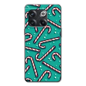Силіконовий бампер на різдво для OnePlus 13s (Льодяники)