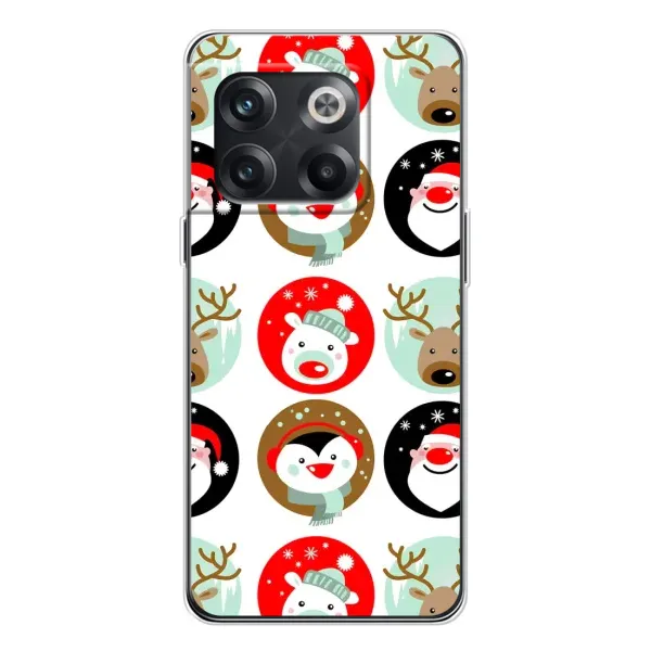 Чехол с рисунком «Рождественский принт» для OnePlus 13s