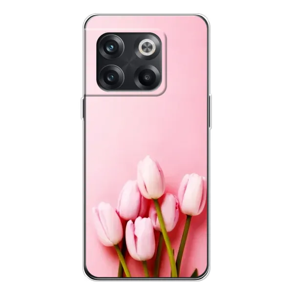 Чехол с рисунком «Розовые тюльпаны» для OnePlus 13s