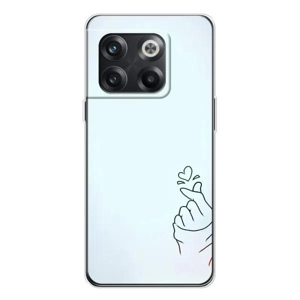 Чехол с рисунком «Сердце на голубом» для OnePlus 13s