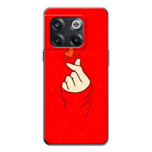Чохол (Знак сердечка) для OnePlus 13s (Сердечко на червоному)