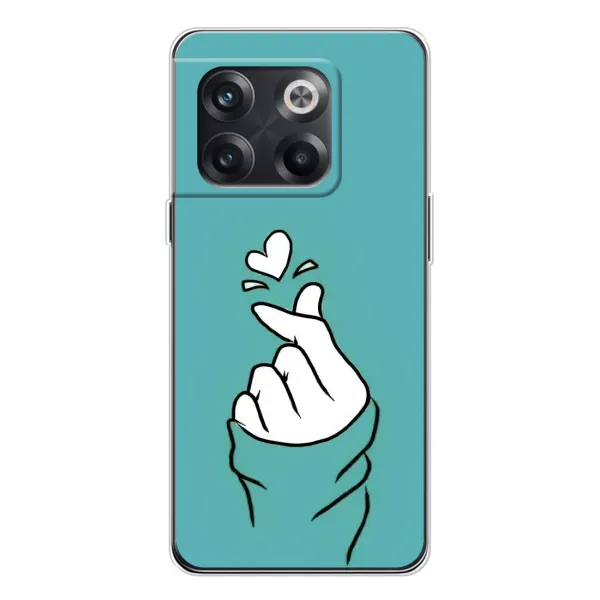 Чехол с рисунком «Сердечко на бирюзовом» для OnePlus 13s Чехол с рисунком «Сердечко на бирюзовом» для OnePlus 13s