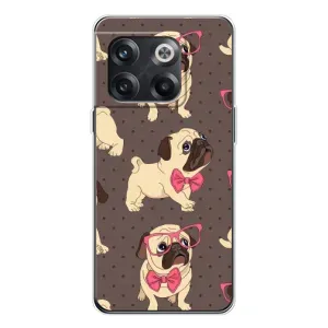 Чехол (ТПУ) Милые собачки для OnePlus 13s (Собачки Мопсики)
