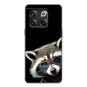 Силиконовый Чехол с Енотами на OnePlus 13s (Стильный Енот)