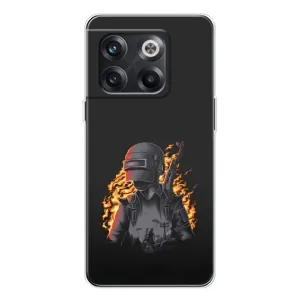 Чохол з картинкою "Герой Pubg" на OnePlus 13s (В полум'ї)