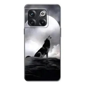 Чехол с Волком на OnePlus 13s (Волк и луна)